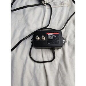 Vintage Video VHF/FM/UHF 12dB Signal Booster Amplifier Model 32120 50-900MHz